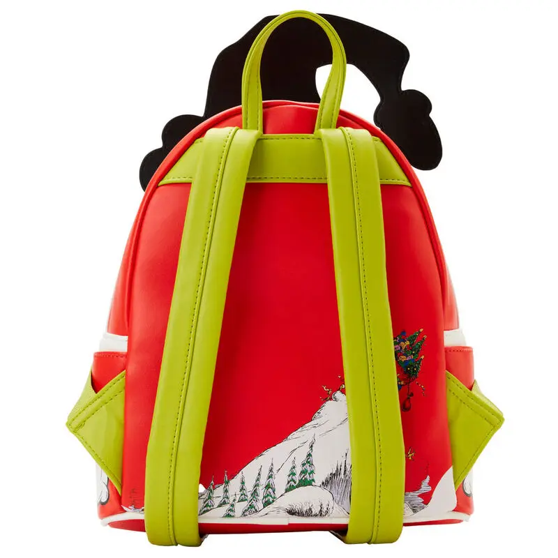 Loungefly Dr. Seuss How the Grinch Stole Christmas táska hátizsák 25cm termékfotó