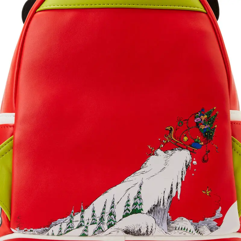 Loungefly Dr. Seuss How the Grinch Stole Christmas táska hátizsák 25cm termékfotó