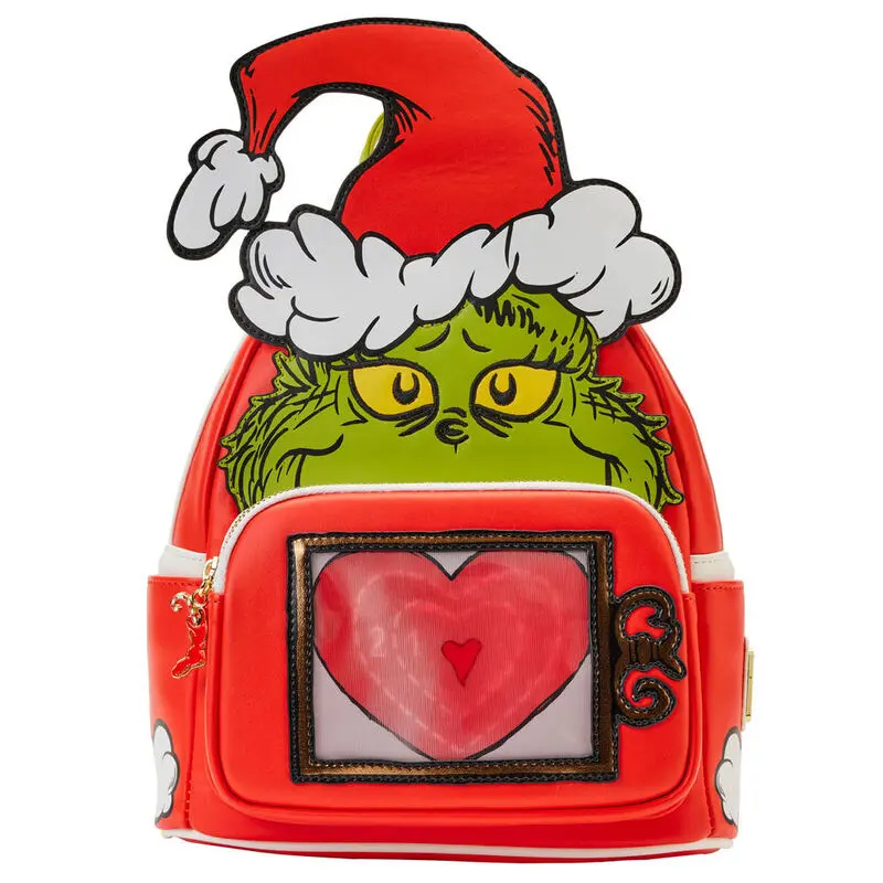 Loungefly Dr. Seuss How the Grinch Stole Christmas táska hátizsák 25cm termékfotó