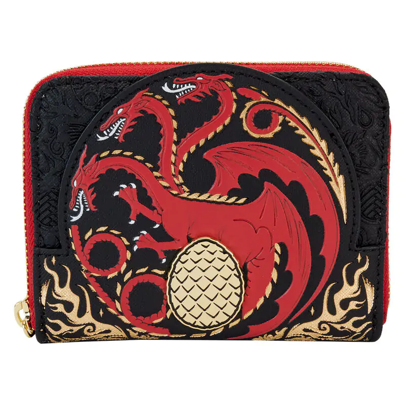 Loungefly Game of Thrones House of the Dragon Targaryen pénztárca termékfotó