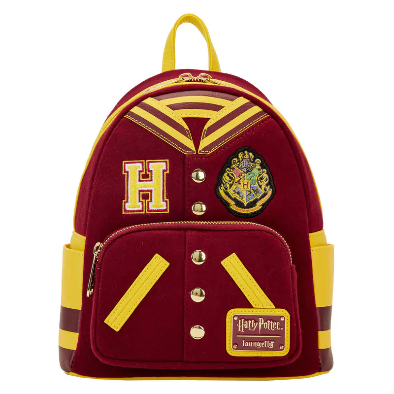 Loungefly Harry Potter Hogwarts Crest Varsity Jacket táska hátizsák 26cm termékfotó