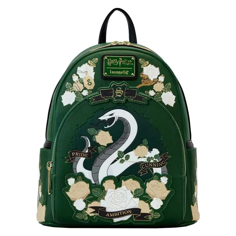 Loungefly Harry Potter Slytherin House Floral táska hátizsák 26cm termékfotó