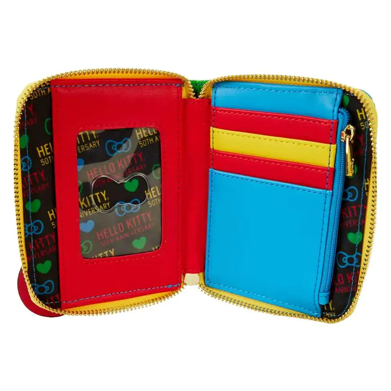 Loungefly Hello Kitty 50th Anniversary pénztárca termékfotó