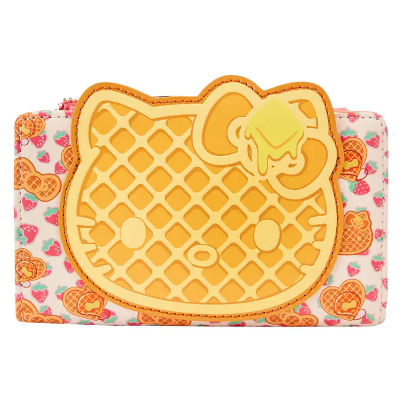 Loungefly Hello Kitty Breakfast waffle pénztárca termékfotó