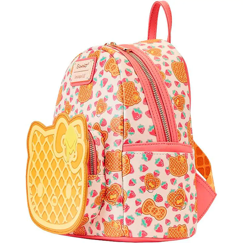 Loungefly Hello Kitty Breakfast waffle táska hátizsák 26cm termékfotó