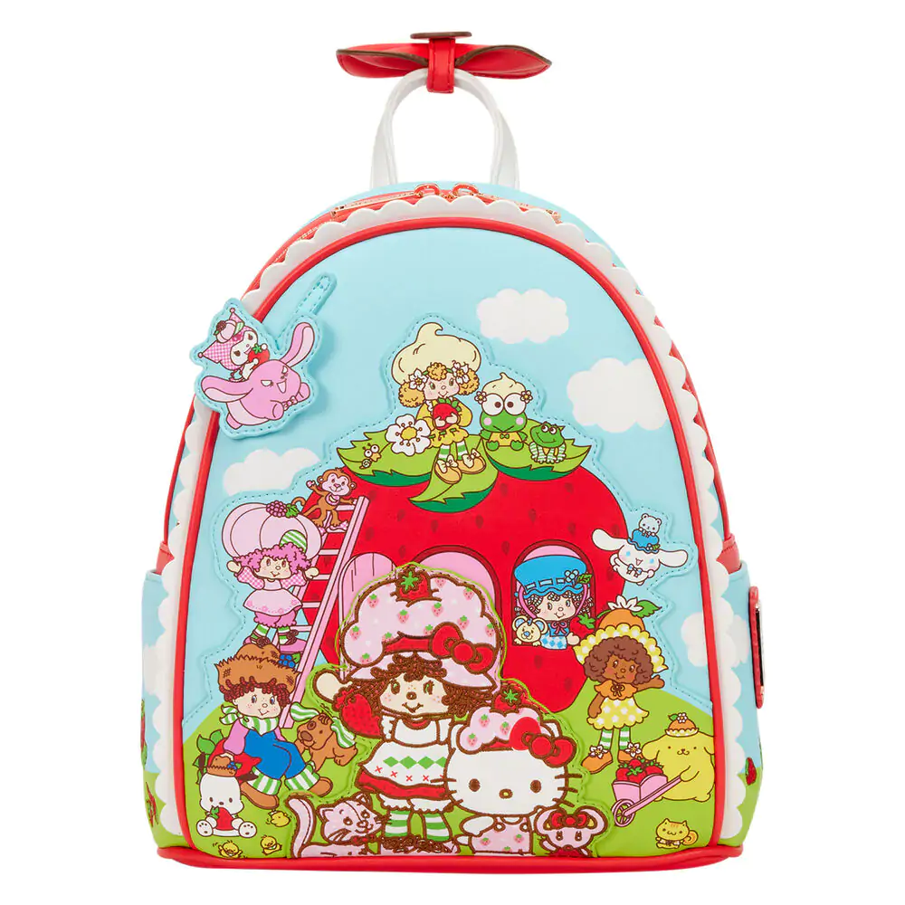 Loungefly Hello Kitty & Friends x Strawberry Shortcake Scented táska hátizsák 26cm termékfotó