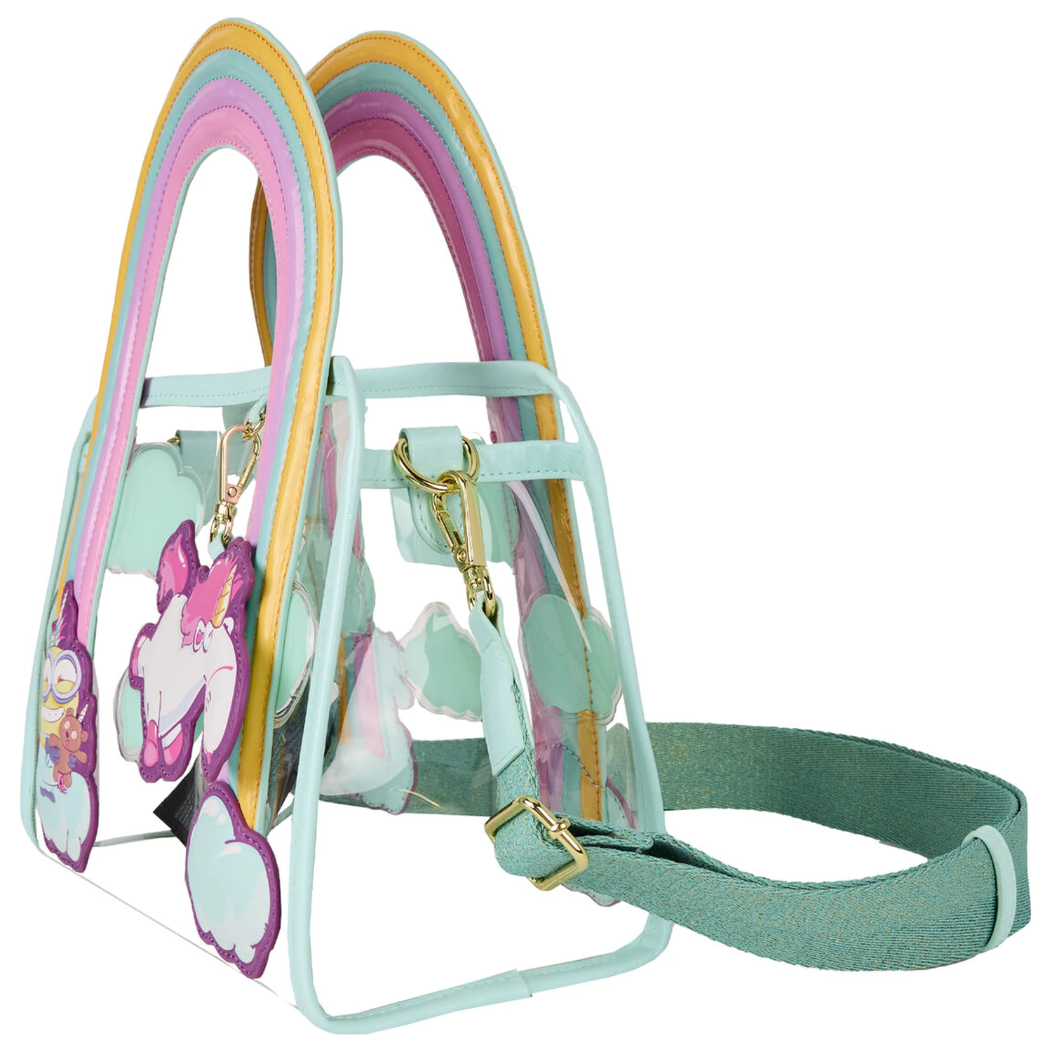 Loungefly Minions Fluffy Unicorn válltáska termékfotó