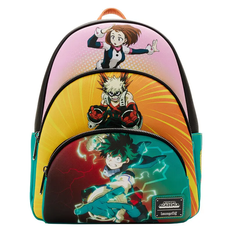 My Hero Academia by Loungefly Backpack Deku Triple Pocket Scene termékfotó