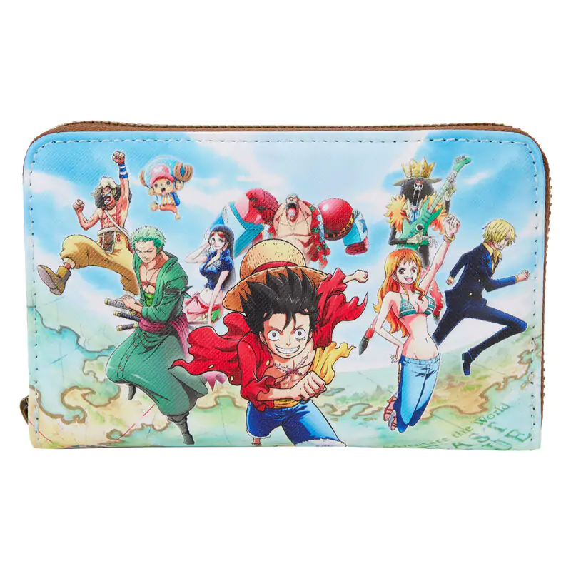 Loungefly One Piece 25th Anniversary Straw Hat Pirates pénztárca termékfotó