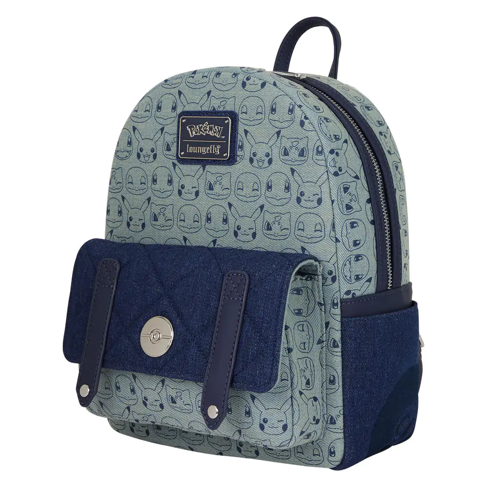 Loungefly Pokemon Denim táska hátizsák 29cm termékfotó