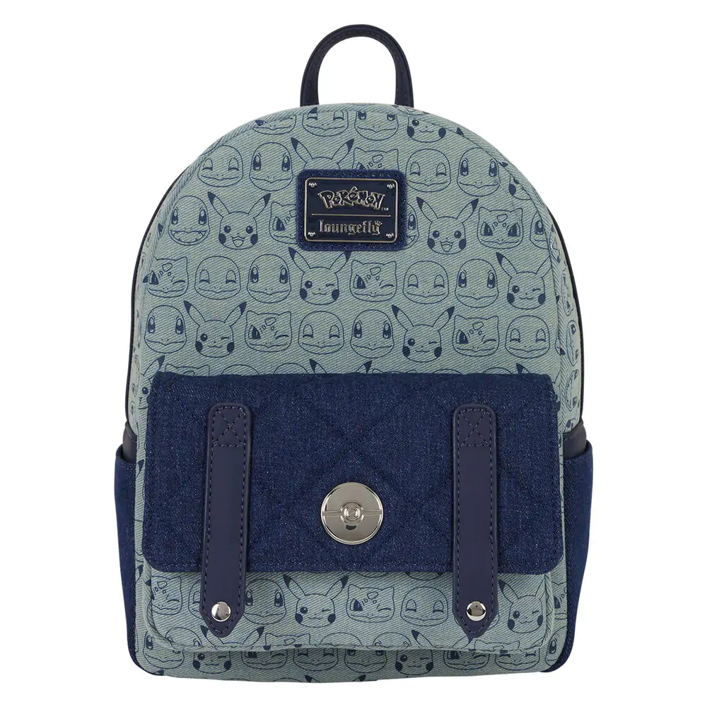 Loungefly Pokemon Denim táska hátizsák 29cm termékfotó