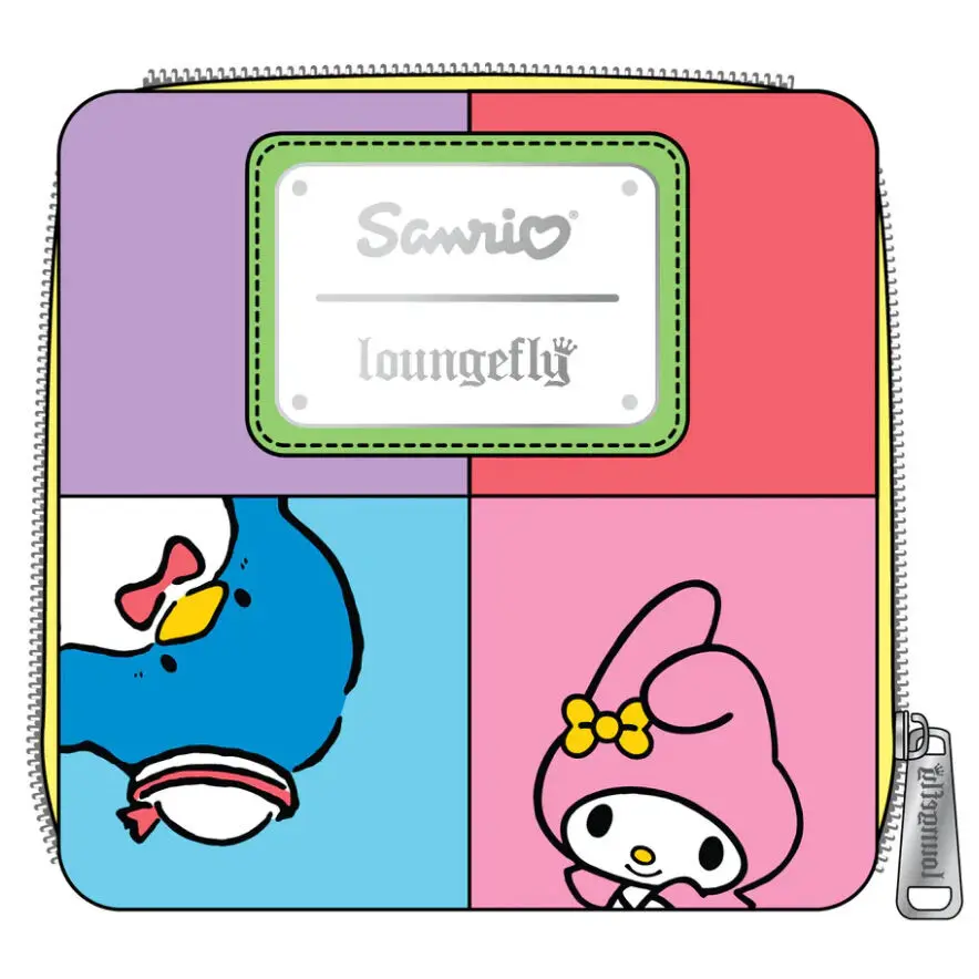 Loungefly Sanrio Hello Kitty and Friends Color Block pénztárca termékfotó