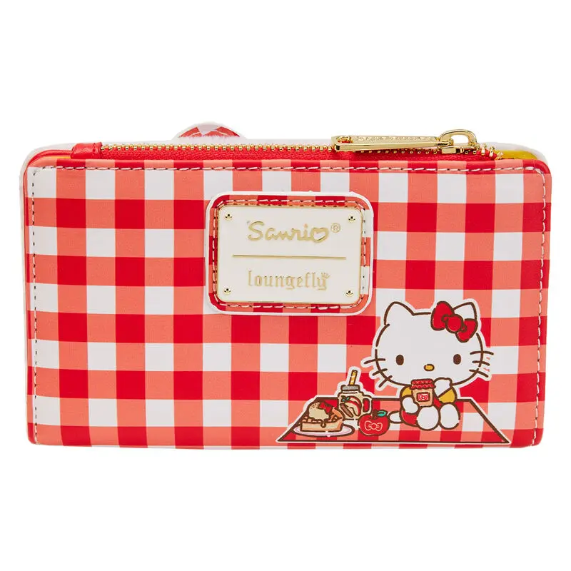 Loungefly Sanrio Hello Kitty Gingham pénztárca termékfotó