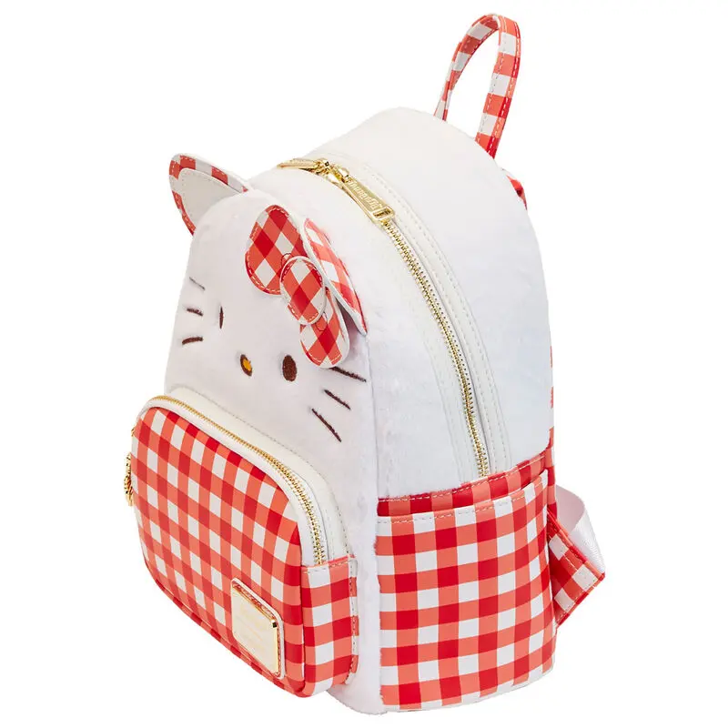 Loungefly Sanrio Hello Kitty Gingham táska hátizsák 26 cm termékfotó