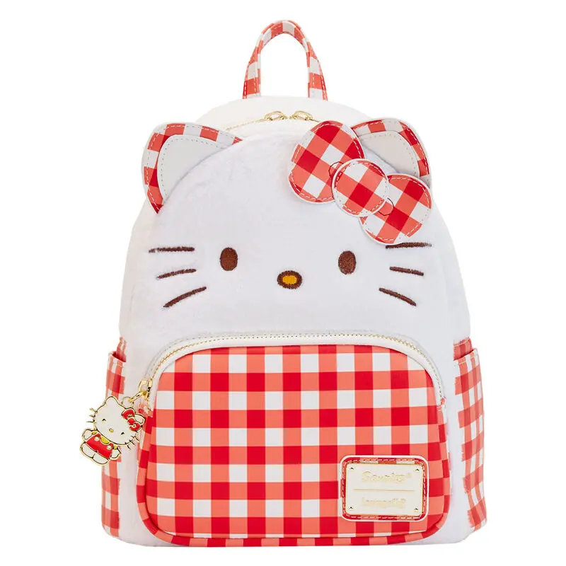 Loungefly Sanrio Hello Kitty Gingham táska hátizsák 26 cm termékfotó