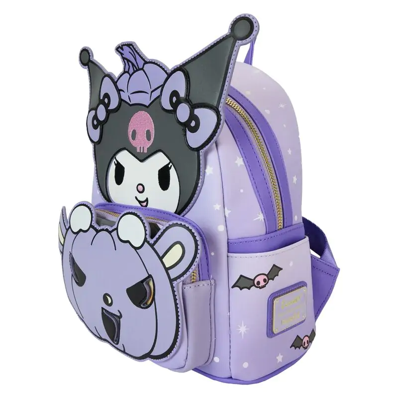 Loungefly Sanrio Kuromi Pumpkin backpack termékfotó