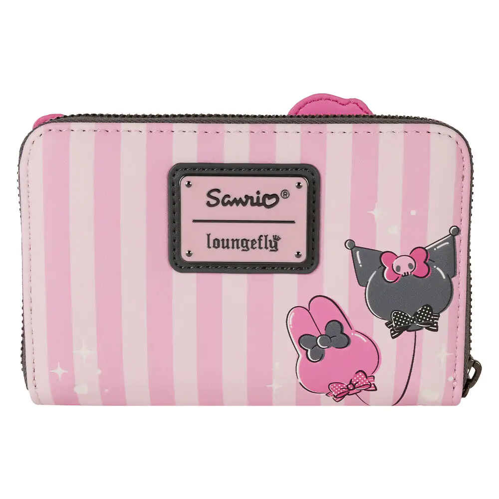 Loungefly Sanrio My Melody and Kuromi pénztárca termékfotó
