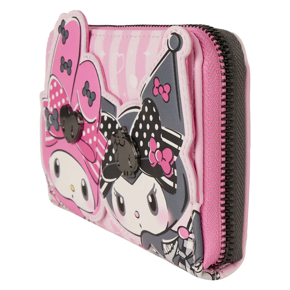 Loungefly Sanrio My Melody and Kuromi pénztárca termékfotó