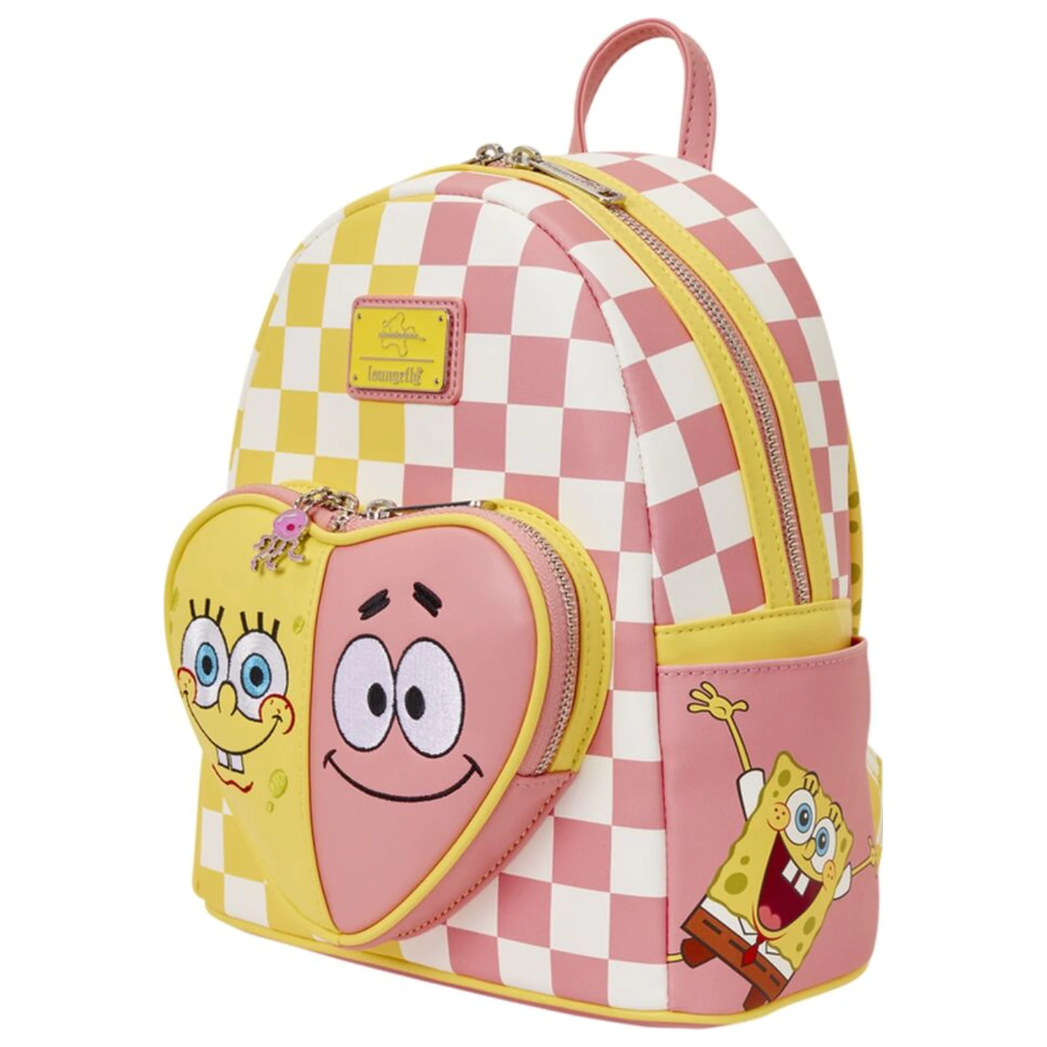 Loungefly SpongeBob SquarePants & Patrick Star Checkered táska hátizsák 26cm termékfotó