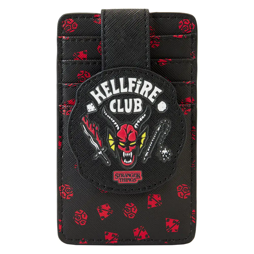 Loungefly Stranger Things Hellfire club card holder termékfotó