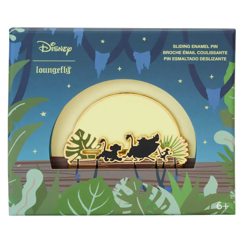 Loungefly The Lion King 30th Anniversary Hakuna Matata kitűző termékfotó