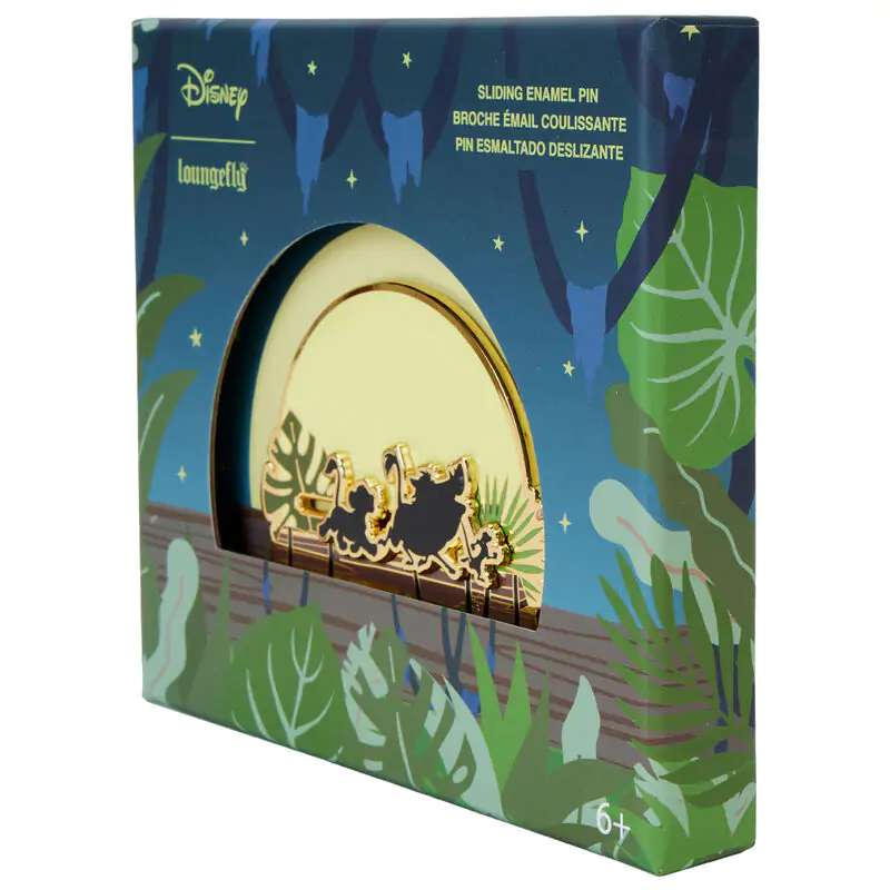 Loungefly The Lion King 30th Anniversary Hakuna Matata kitűző termékfotó