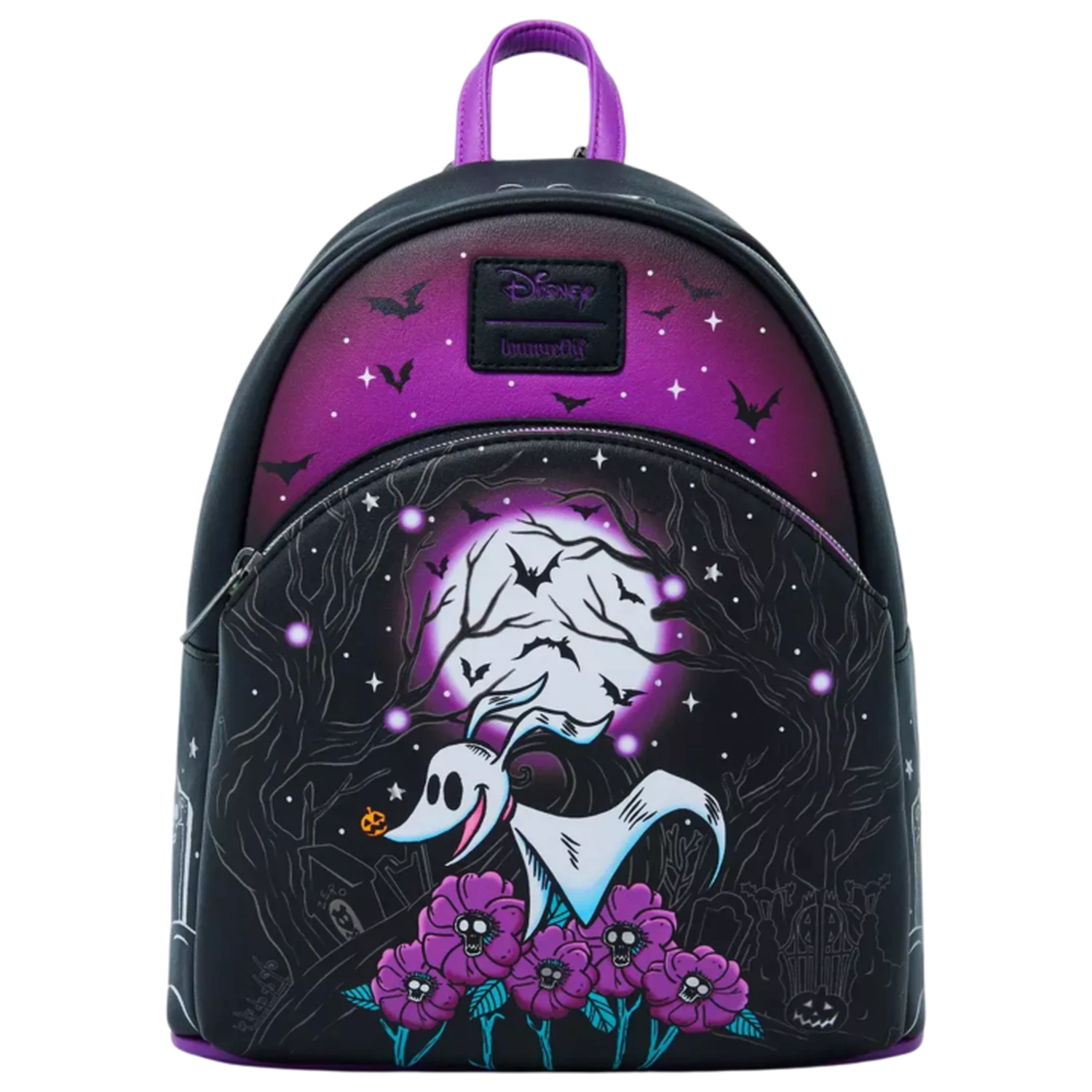 Loungefly The Nightmare Before Christmas Zero Moon Doodle táska hátizsák termékfotó