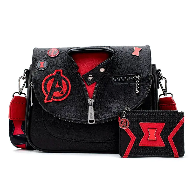 Loungefly Marvel Black Widow keresztpántos táska termékfotó