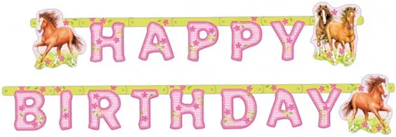 Lovas Happy Birthday felirat 180 cm termékfotó