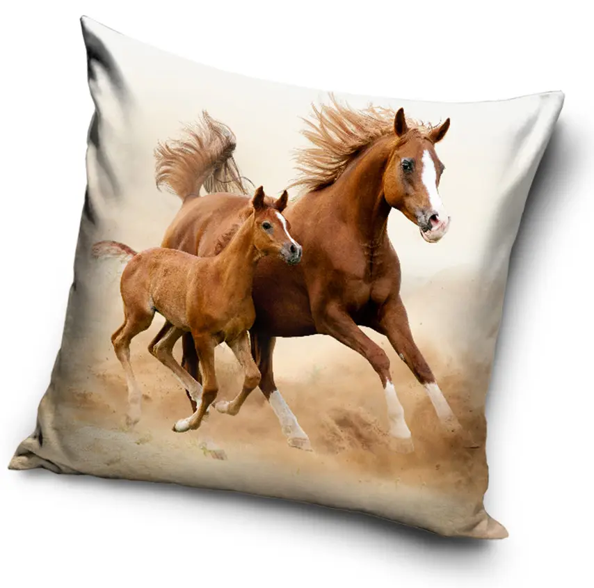 Lovas párnahuzat 40*40 cm termékfotó