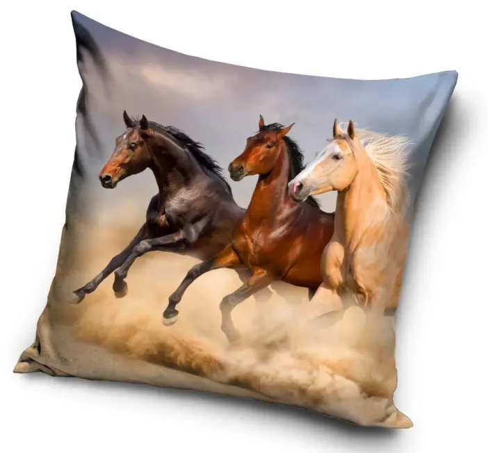 Lovas párnahuzat 40*40 cm termékfotó
