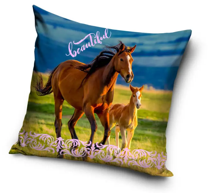 Lovas párnahuzat 40*40 cm termékfotó