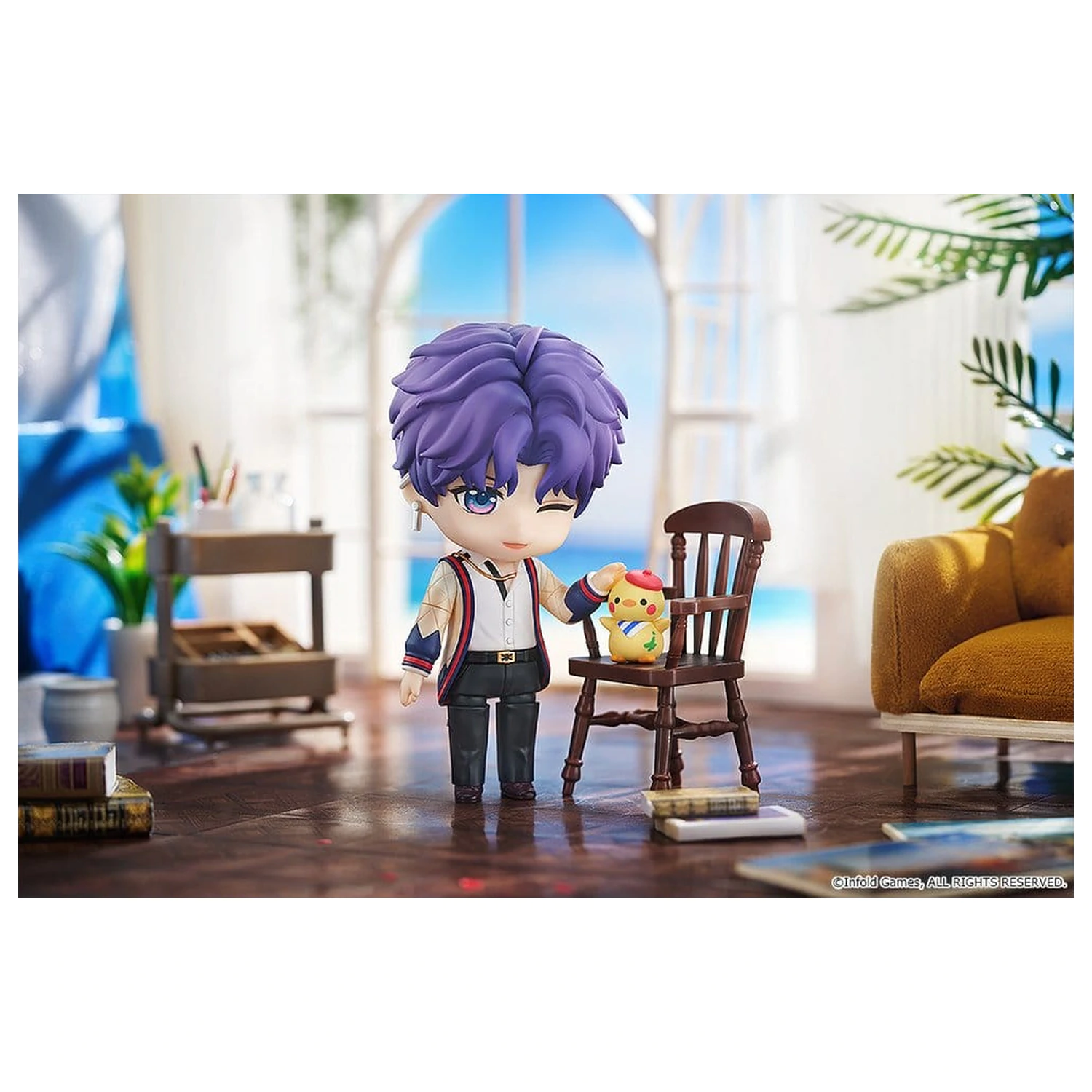 Love and Deepspace Nendoroid akciófigura Rafayel 10 cm termékfotó