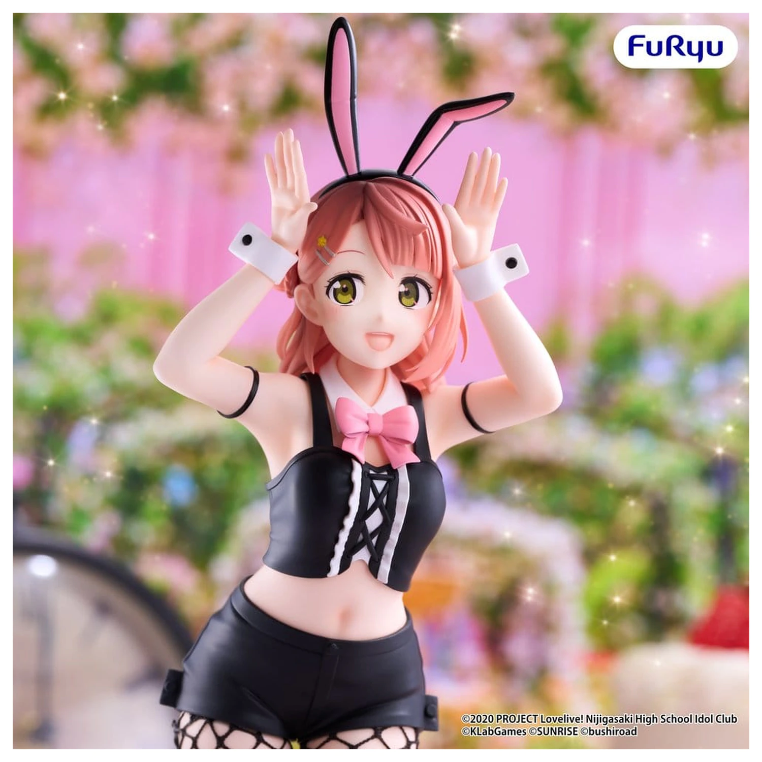 Love Live! BiCute Bunnies PVC figura Nijigasaki High School Idol Club Ayumu Uehara 27 cm termékfotó