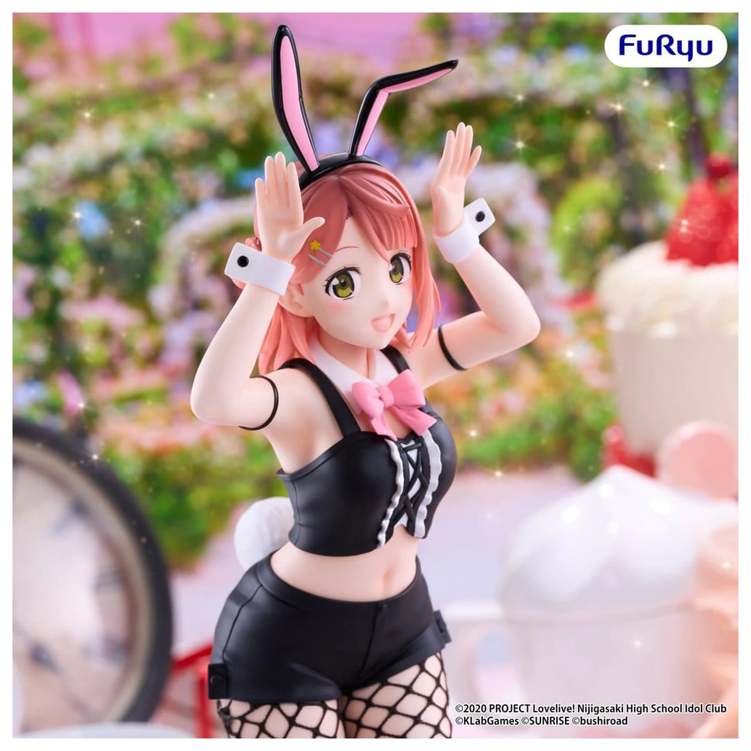 Love Live! BiCute Bunnies PVC figura Nijigasaki High School Idol Club Ayumu Uehara 27 cm termékfotó