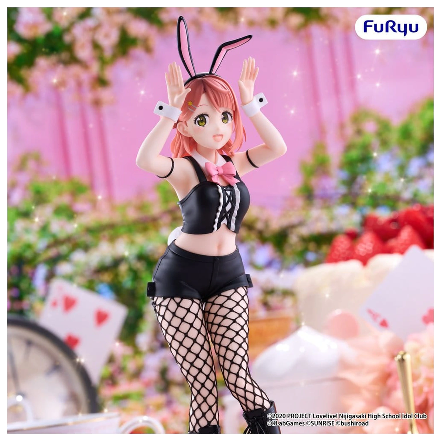 Love Live! BiCute Bunnies PVC figura Nijigasaki High School Idol Club Ayumu Uehara 27 cm termékfotó