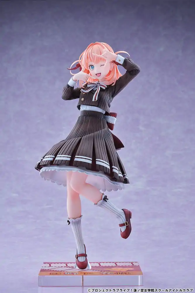 Love Live! Hasuno Sora Jogakuin School Idol Club 1/7 Hinoshita Kaho Fortune Movie Ver. PVC szobor figura 24 cm termékfotó