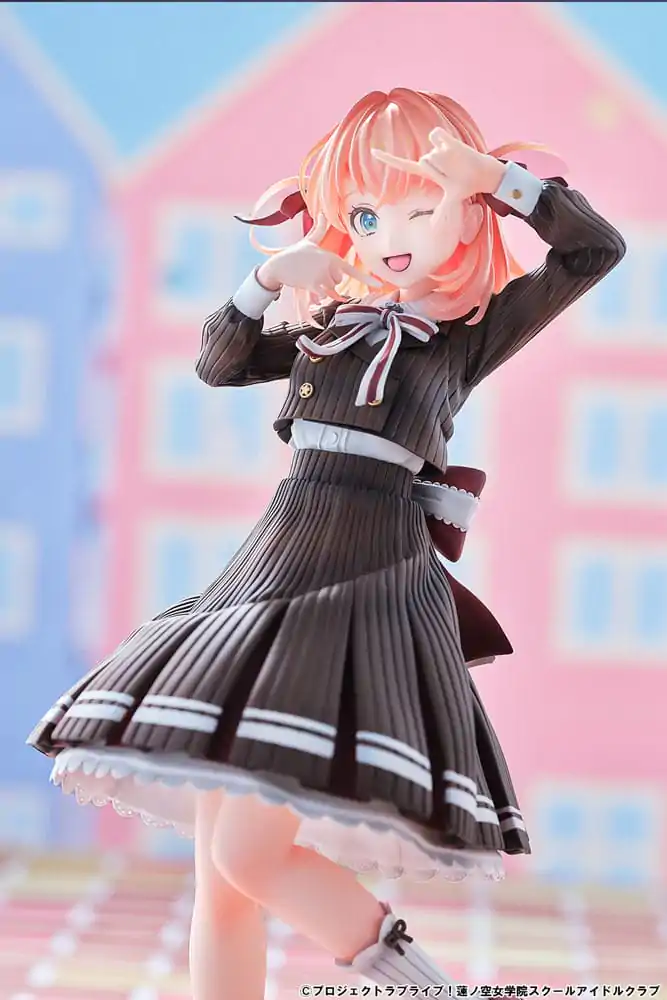 Love Live! Hasuno Sora Jogakuin School Idol Club 1/7 Hinoshita Kaho Fortune Movie Ver. PVC szobor figura 24 cm termékfotó