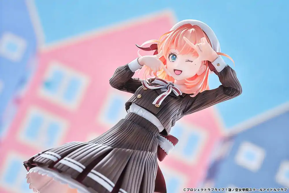 Love Live! Hasuno Sora Jogakuin School Idol Club 1/7 Hinoshita Kaho Fortune Movie Ver. PVC szobor figura 24 cm termékfotó
