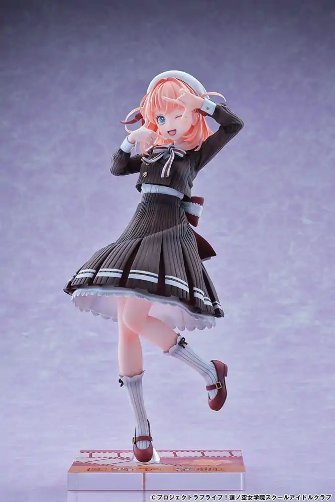 Love Live! Hasuno Sora Jogakuin School Idol Club 1/7 Hinoshita Kaho Fortune Movie Ver. PVC szobor figura 24 cm termékfotó