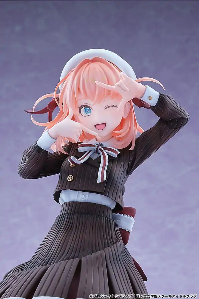 Love Live! Hasuno Sora Jogakuin School Idol Club 1/7 Hinoshita Kaho Fortune Movie Ver. PVC szobor figura 24 cm termékfotó
