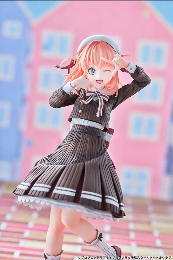 Love Live! Hasuno Sora Jogakuin School Idol Club 1/7 Hinoshita Kaho Fortune Movie Ver. PVC szobor figura 24 cm termékfotó