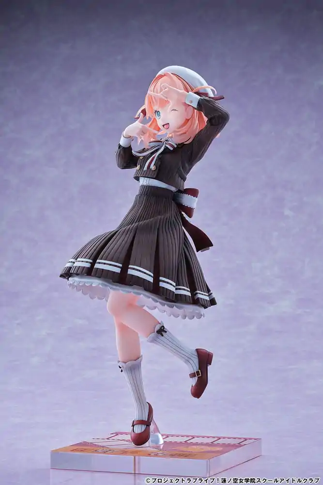Love Live! Hasuno Sora Jogakuin School Idol Club 1/7 Hinoshita Kaho Fortune Movie Ver. PVC szobor figura 24 cm termékfotó