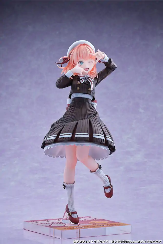 Love Live! Hasuno Sora Jogakuin School Idol Club 1/7 Hinoshita Kaho Fortune Movie Ver. PVC szobor figura 24 cm termékfotó