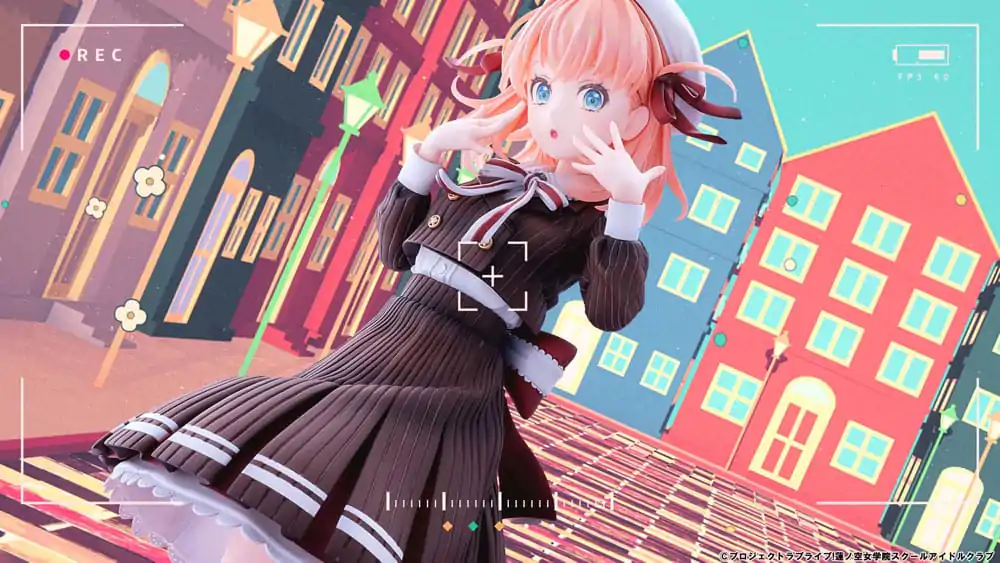 Love Live! Hasuno Sora Jogakuin School Idol Club 1/7 Hinoshita Kaho Fortune Movie Ver. PVC szobor figura 24 cm termékfotó