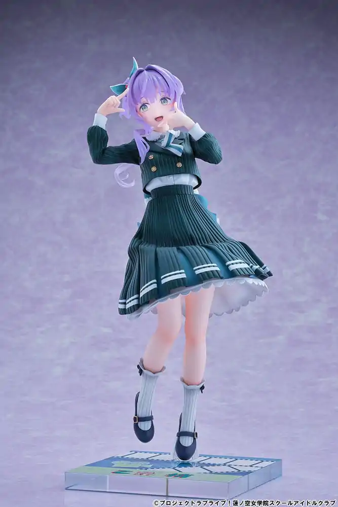 Love Live! Hasuno Sora Jogakuin School Idol Club 1/7 Otomune Kozue Fortune Movie Ver. PVC szobor figura 24 cm termékfotó