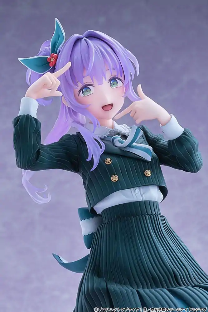 Love Live! Hasuno Sora Jogakuin School Idol Club 1/7 Otomune Kozue Fortune Movie Ver. PVC szobor figura 24 cm termékfotó