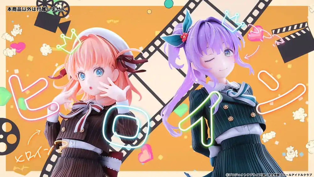 Love Live! Hasuno Sora Jogakuin School Idol Club 1/7 Otomune Kozue Fortune Movie Ver. PVC szobor figura 24 cm termékfotó