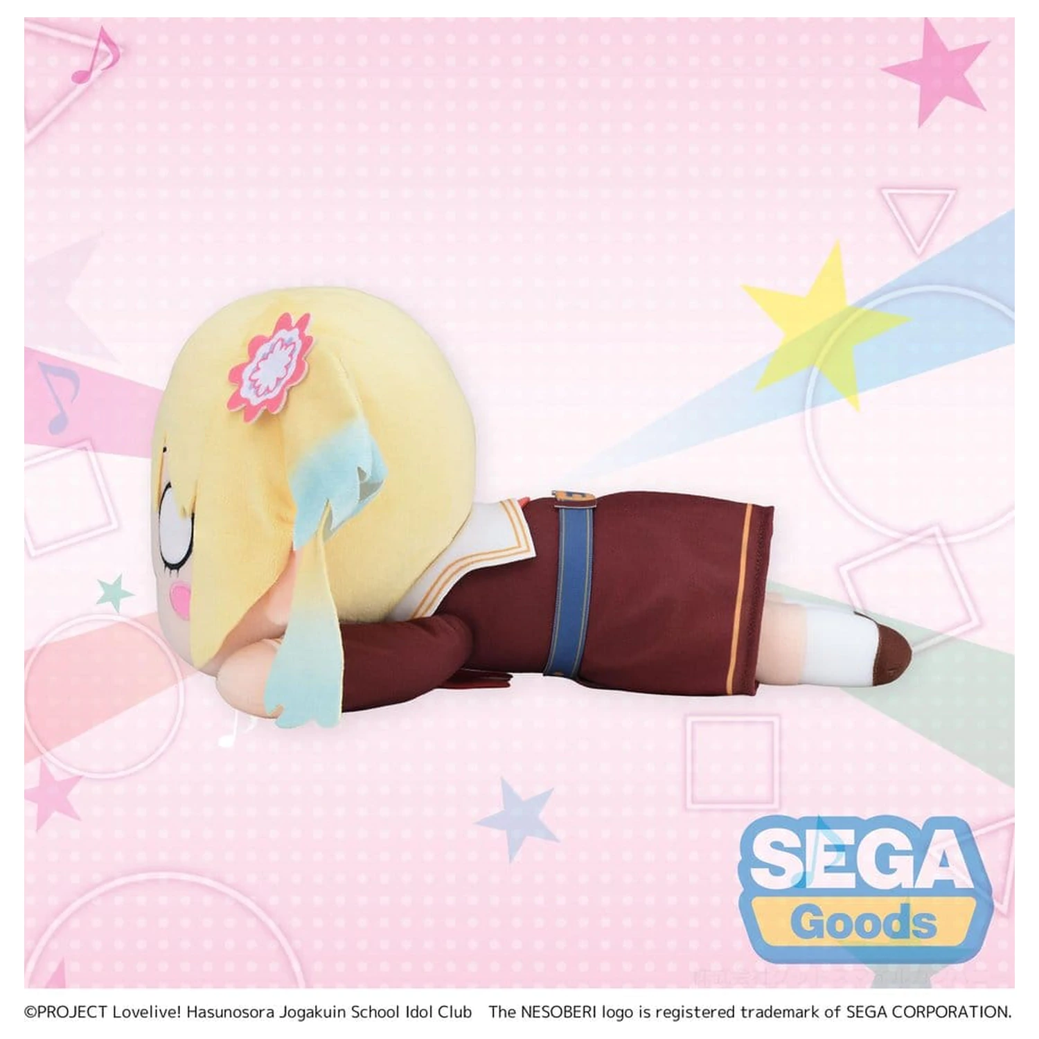 Love Live! Nesoberi (Lay-Down) Osawa Rurino - Winter Uniform (M) plüss figura 16 cm termékfotó