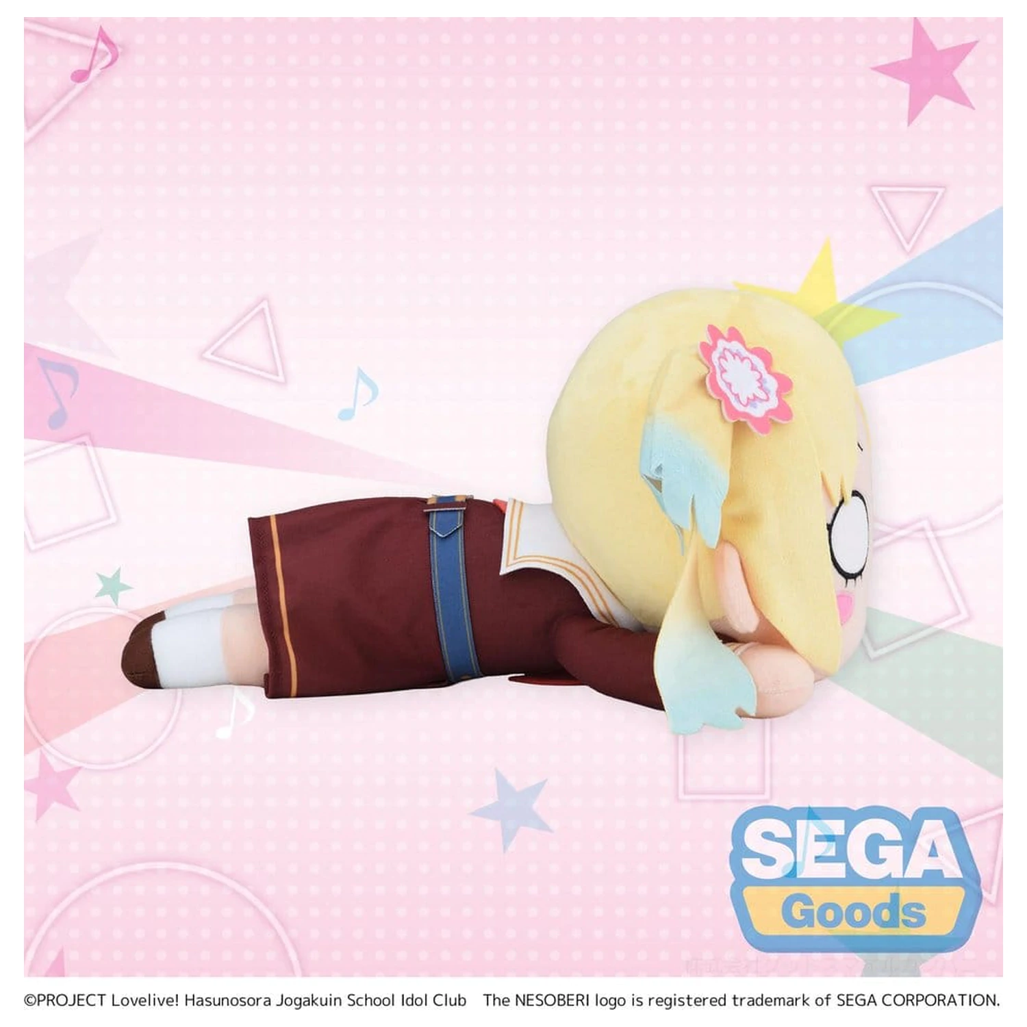 Love Live! Nesoberi (Lay-Down) Osawa Rurino - Winter Uniform (M) plüss figura 16 cm termékfotó